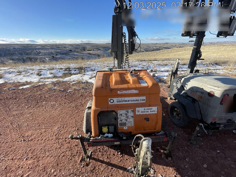 2023 Generac MLT2 Diesel, Flex Switch 120V Input, Powerzone Controller, (4) 320W LED Lights, 4kW Generator, 39.9 Gal Fuel Tank, 2" Ball, T3