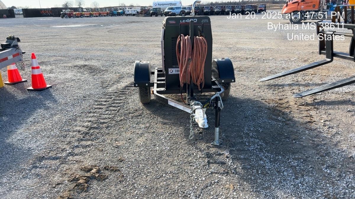 2024 Lincoln Electric LE400 Kubota V1505, Trlr, Cable Rack, Light Kit, ES Decals, T3