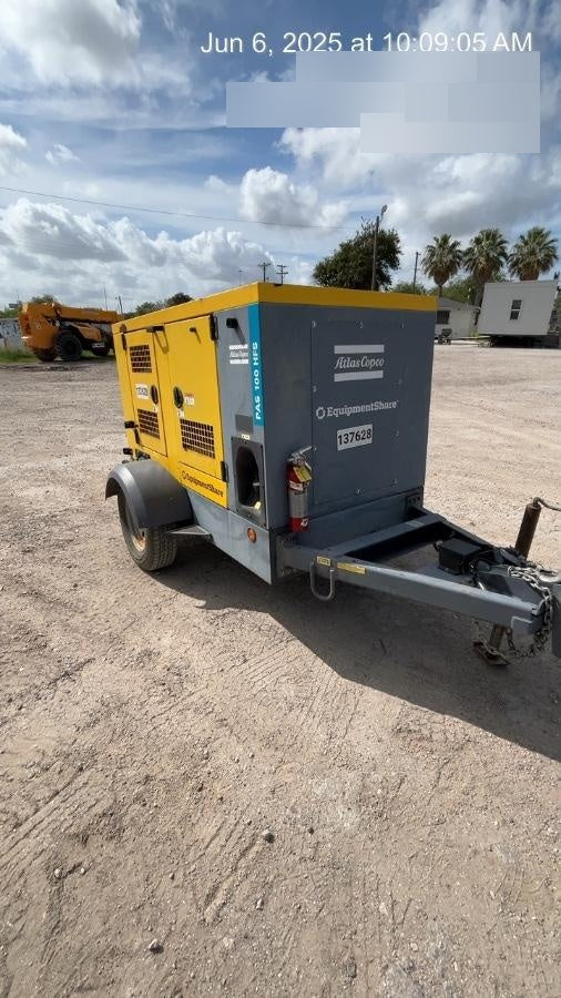 2021 ATLAS COPCO PAS 100 HF CS Enclosed
