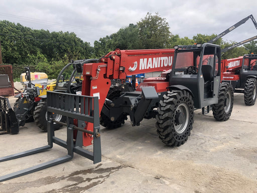 2018 Manitou MTA10055 MTA10055 - 120 HP T4, Canopy, Worklights/Strobe, Beacon, 66" Carriage, 60" Forks, Solid Tires, Lift Hook, Aux Hydraulics