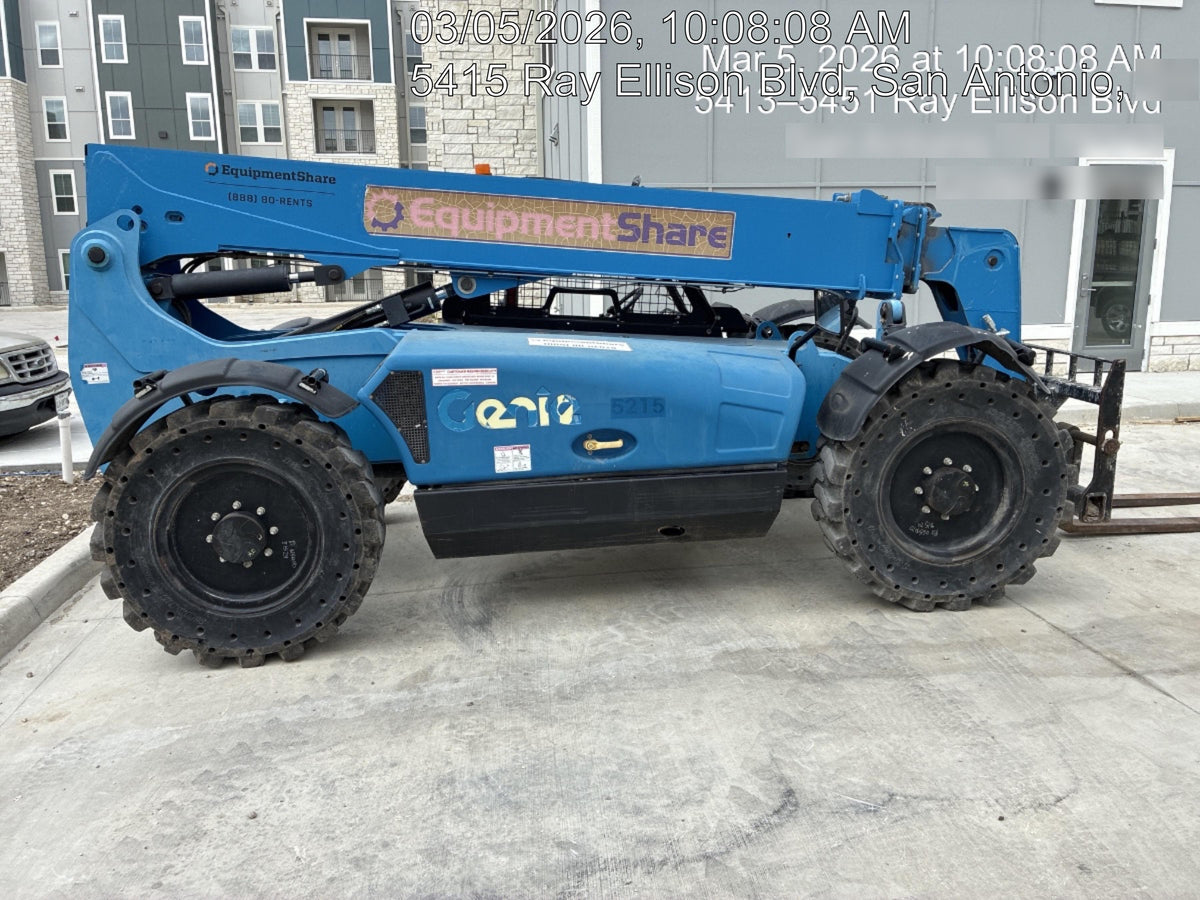 2017 Genie GTH-636 Genie GTH636, Solid RT Tires, T4F, worklights (LED, rear), Open ROPS