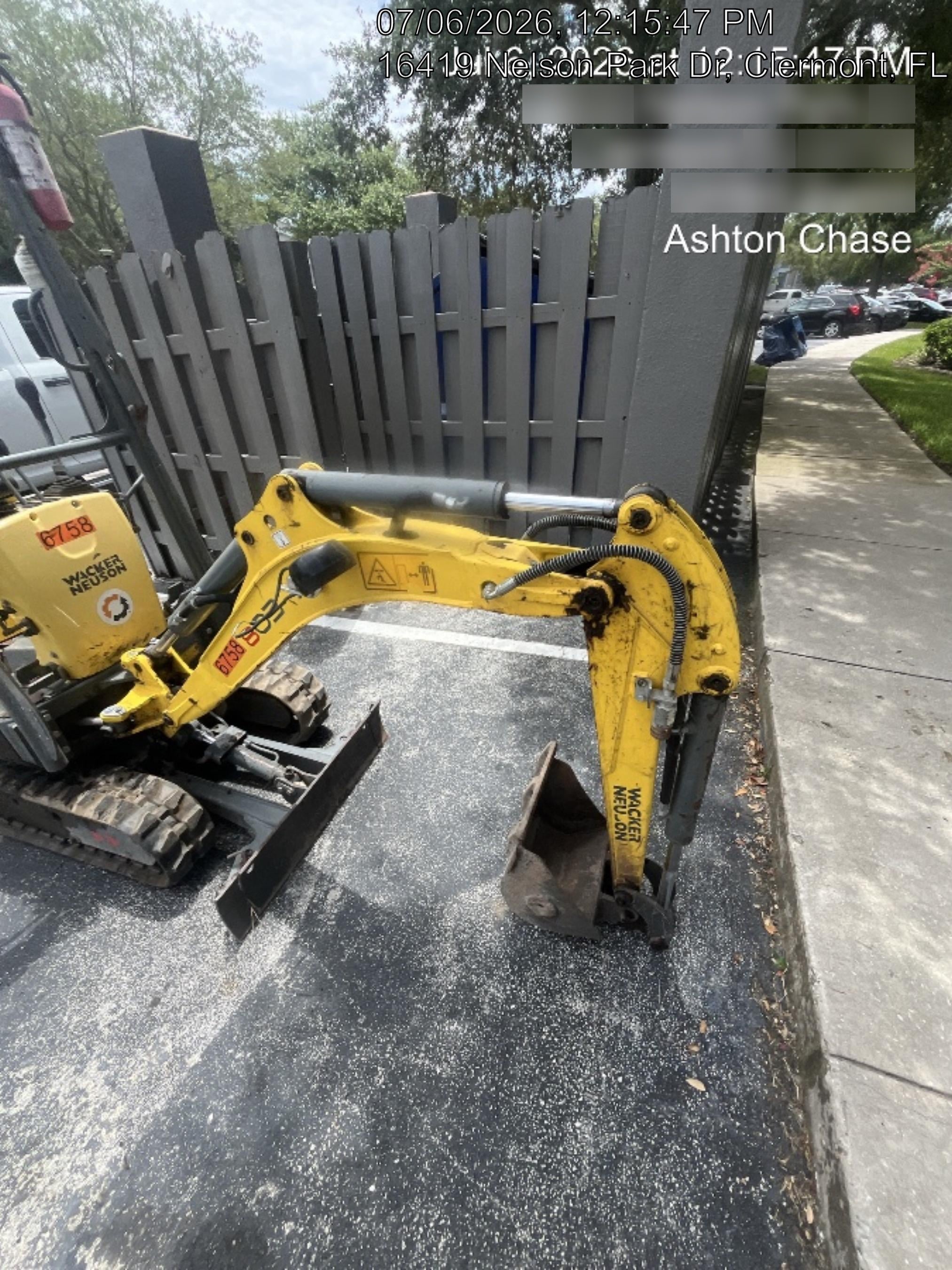 2017 Wacker Neuson 803 Wacker Neuson 803 Mini - Canopy Base/12" Bucket