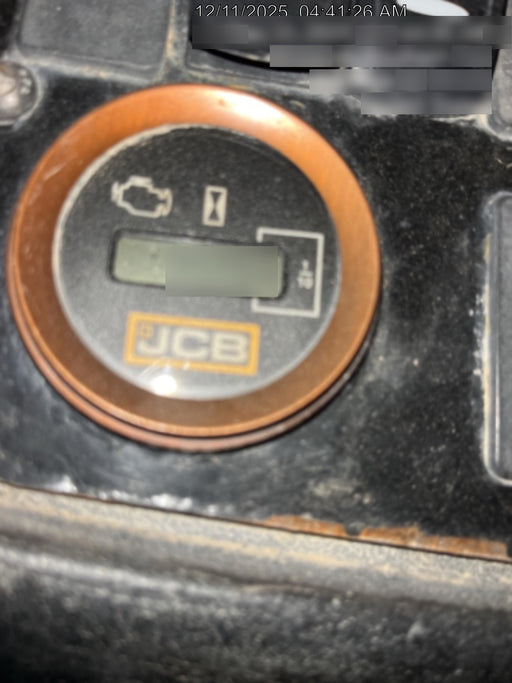 2019 JCB 512-56 74 HP w/CAB/HVAC, Beacon, Aux Hydraulics, Worklights, Solid Tires w/60" Carriage/Forks