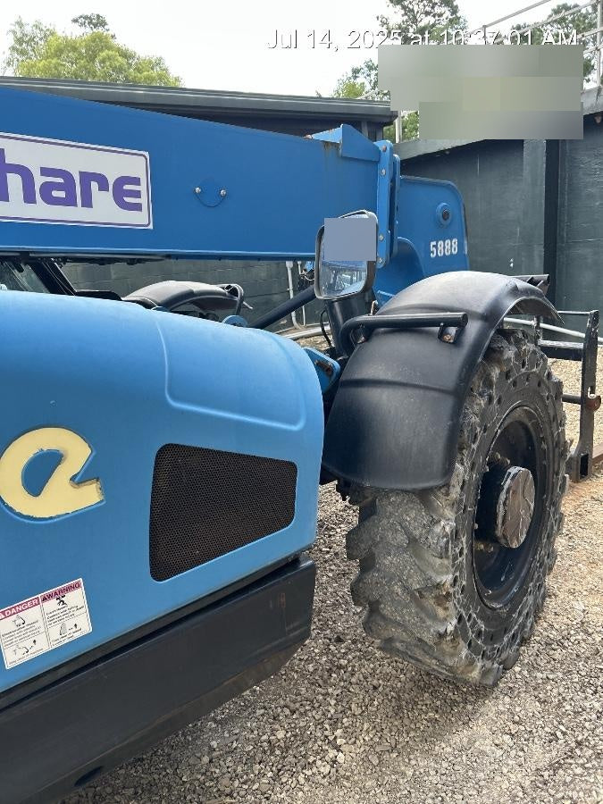 2017 Genie GTH-844 Genie GTH-844, Solid Tires, 60" carriage/forks, Full Cab, Work Lights