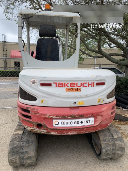 2020 TAKEUCHI TB250-2