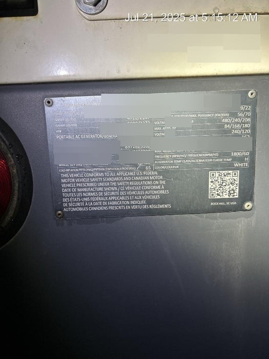 2022 ATLAS COPCO QAS 70