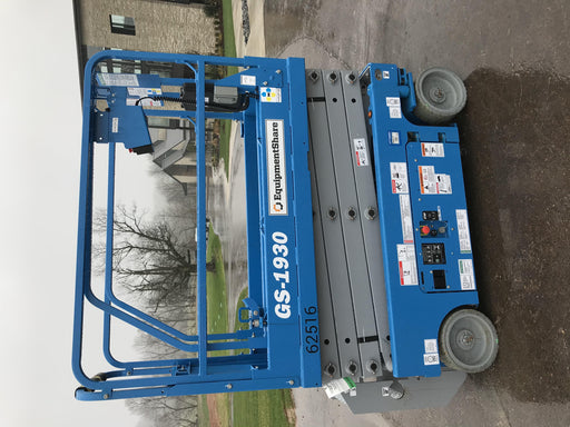 2020 Genie GS-1930 Solid Non Marking Tires, Beacon, Folding rails with half height swing gate