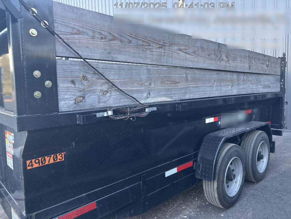 2025 TEXAS PRIDE TRAILERS DT714416KBP