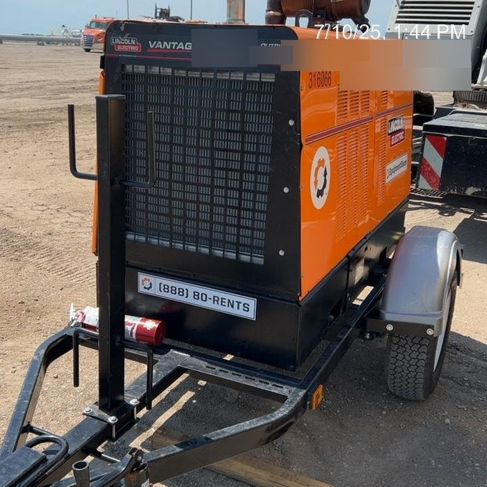 2023 Lincoln Electric Vantage 549X Crosslink Technology, Trailer Mounted, ES Decals, T3