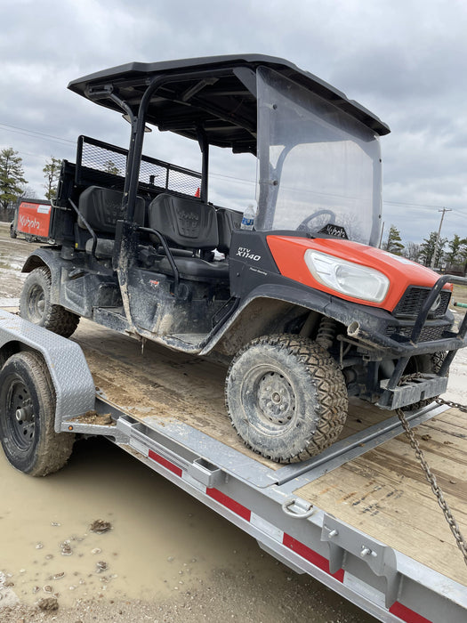2021 Kubota RTV-X1140W-H Plastic Canopy, Windshield Acrylic Clear, LED Strobe Light, Wire Harness Kit, Back up Alarm