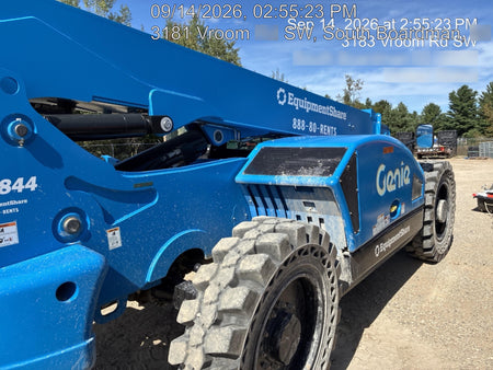 2024 Genie GTH-844 74Hp Dsl, Cab/Heat/Air, Sld Tires, LED WL, Bcn, L Hook, T3 + Access Control