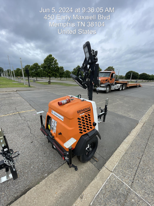 2024 Generac MLT2 Diesel, Flex Switch 120V Input, Powerzone Controller, 
(4) 320W LED Lights, 4kW Generator, 39.9 Gal Fuel Tank, 2" Ball, T3