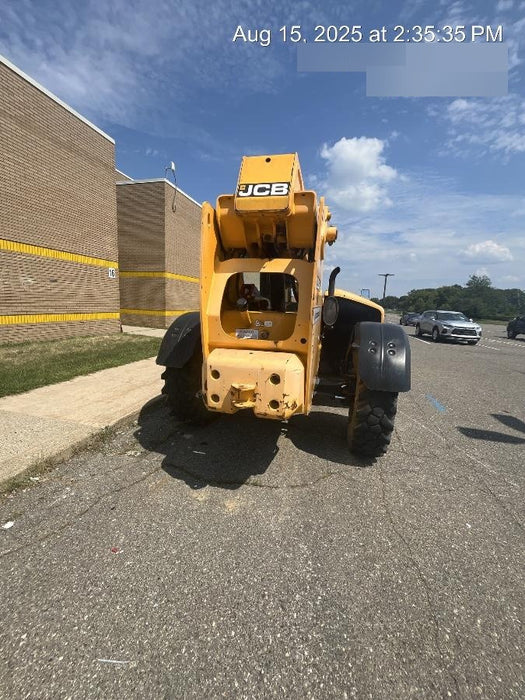 2019 JCB 506-36 Canopy, 74 HP, FF Tires, STD Worklight, Beacon, Aux Hydraulics, Lifting Eye, Back up Alarm 48" Carriage/48" Forks
