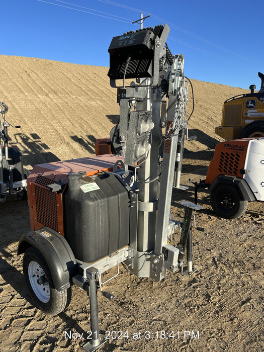 2024 Wanco WLTT-4MM4K Diesel, Deep Sea Controller, Shore Power Plug, Auto Start, (4) 350W LED Floodlights, 4kW Generator, 60 Gal Fuel Tank, 2" Ball, T3