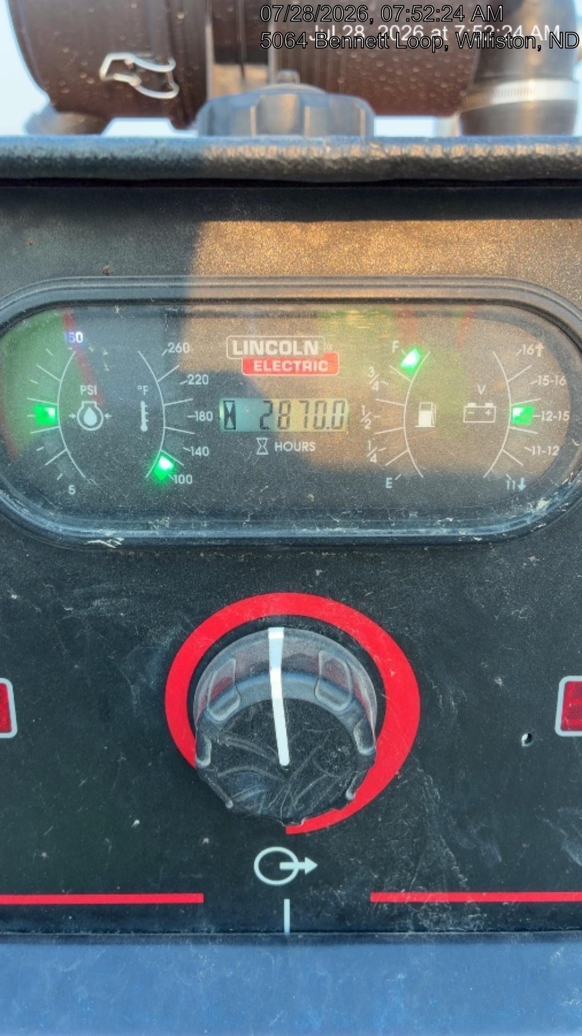 2023 Lincoln Electric Vantage 549X Crosslink Technology, Trailer Mounted, ES Decals, T3
