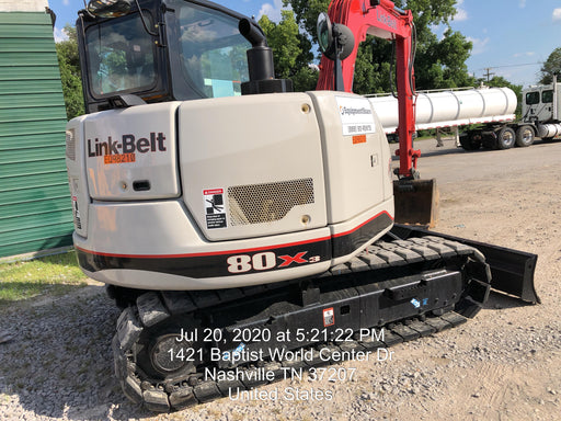 2020 Link-Belt 80X3EX EXC, 7'2" ARM, 17.7" RT, MFH(PJ)