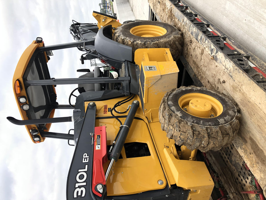 2020 John Deere 310LEP Canopy, 4WD, Standard Stick, Pilot Controls, 2 Way Hydraulics, TAG Manual QC