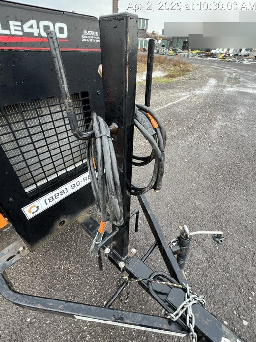 2023 Lincoln Electric LE400 Kubota V1505, Trlr, Cable Rack, Light Kit, ES Decals, T3