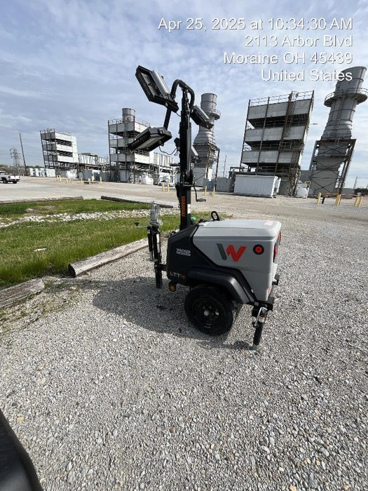 2024 Wacker Neuson LTT4 Diesel, Kohler KDW702, Deep Sea Controller, Auto Start, LED 320W, Bypass Outlet, T3