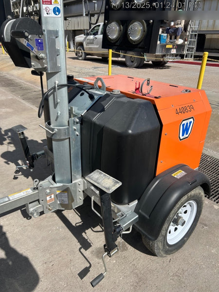 2024 Wanco WLTT-4MM4K Diesel, Deep Sea Controller, Shore Power Plug, Auto Start, (4) 350W LED Floodlights, 4kW Generator, 60 Gal Fuel Tank, 2" Ball, T3