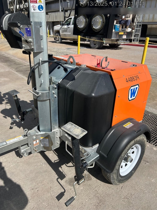 2024 Wanco WLTT-4MM4K Diesel, Deep Sea Controller, Shore Power Plug, Auto Start, (4) 350W LED Floodlights, 4kW Generator, 60 Gal Fuel Tank, 2" Ball, T3