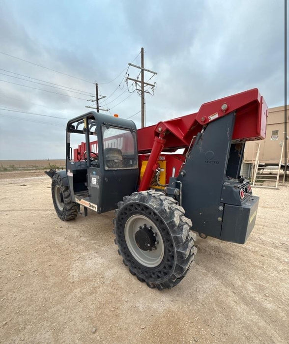 2018 Manitou 12042 Manitou MTA 12042 w/Open ROPS, Work Lights/Strobe, Aux Hyd, Solid Tires, Lift Hook, 66" Carriage, 72" Forks, Outriggers