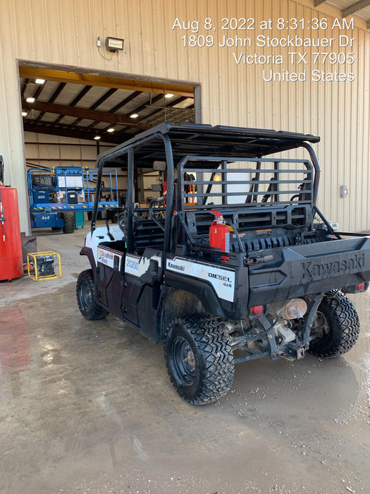 2018 Kawasaki Mule PRO-DXT Kawasaki Mule 4x4 Diesel UTV w/Hard Top, Windshield, Beacon, Backup Alarm, ES Keypad/Hardware Installed