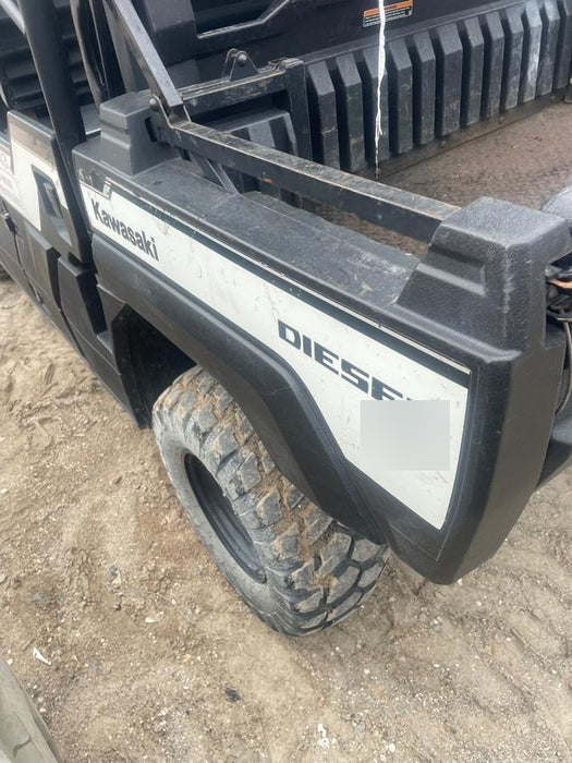 2022 Kawasaki Mule PRO-DXT Standard Options, Backup Alarm, Beacon, Plastic Hard Top, Poly Windshield, Horn Kit