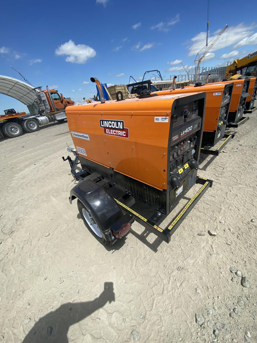 2023 Lincoln Electric LE400 Kubota V1505, Trlr, Cable Rack, Light Kit, ES Decals, T3