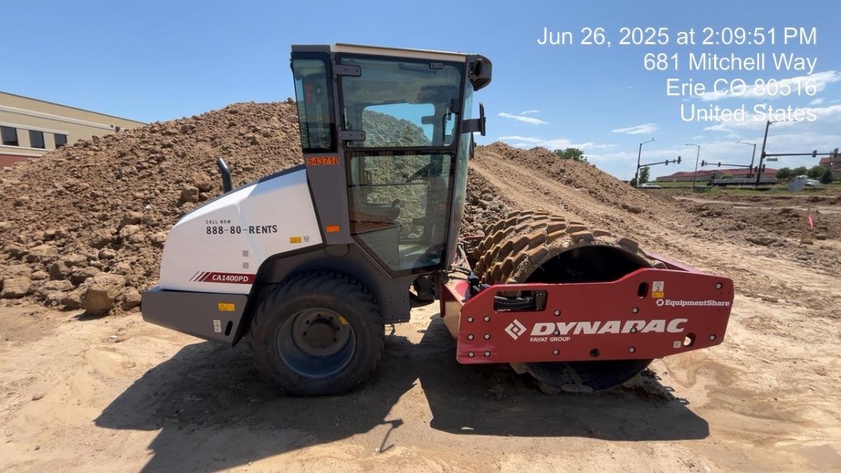 2025 DYNAPAC CA1400PD (Cab)