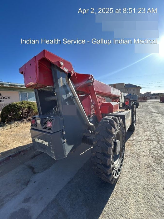 2019 Manitou MTA8044 MTA 8044 - 74 HP T4, Canopy, Worklights/Strobe, Beacon, 66" Carriage, 48" Forks, Solid Tires, Lift Hook, Aux Hydraulics