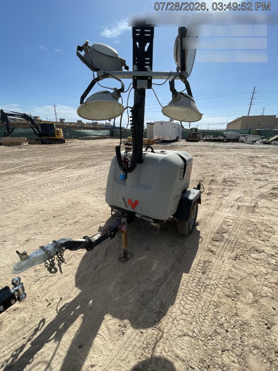 2018 Wacker Neuson LTV6L-MH Wacker Neuson LTV6L Mobile Light Tower w/Fuel Level Sensor Installed