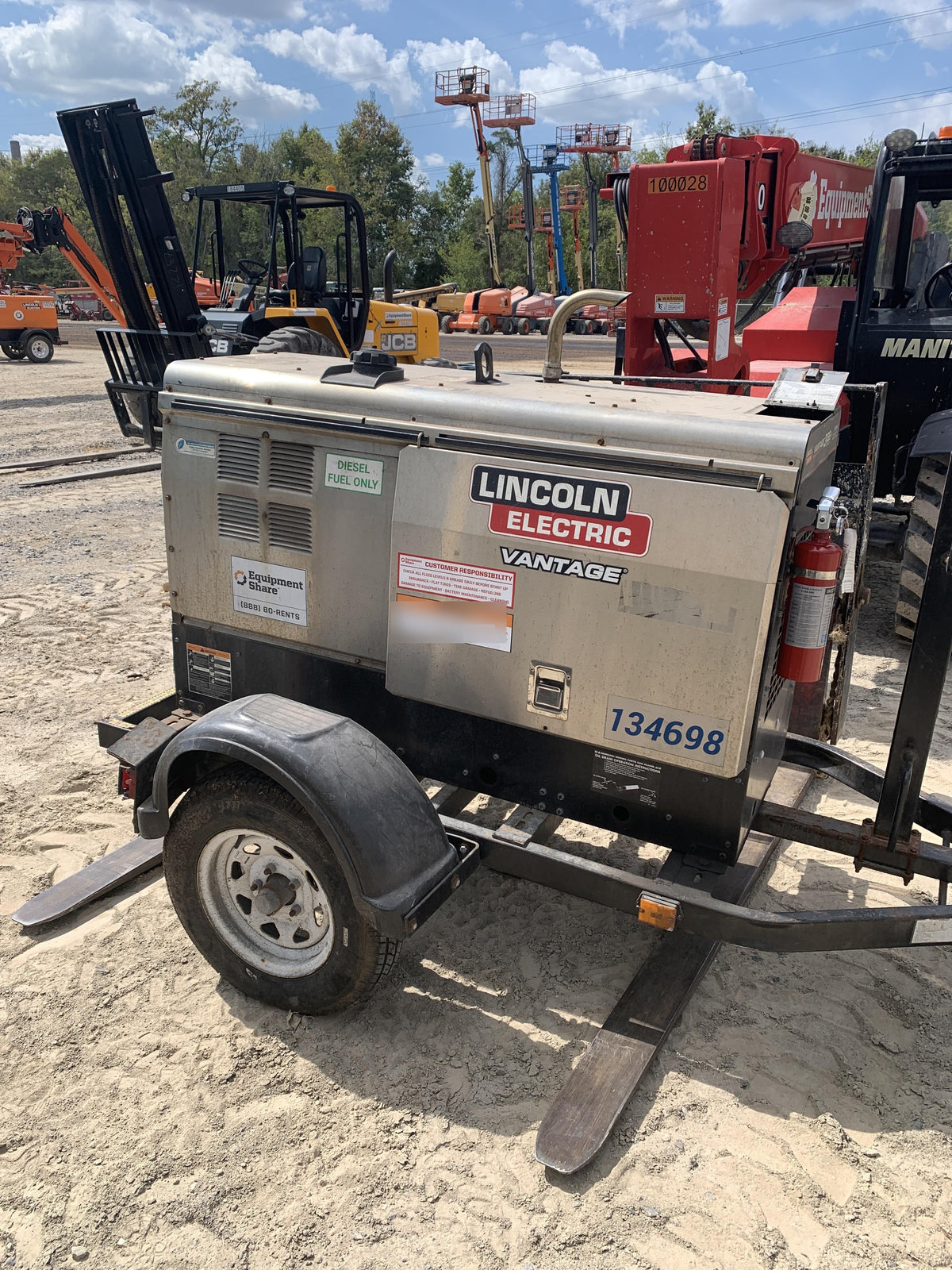 2021 Lincoln Electric Vantage 322 Ready Pak 3