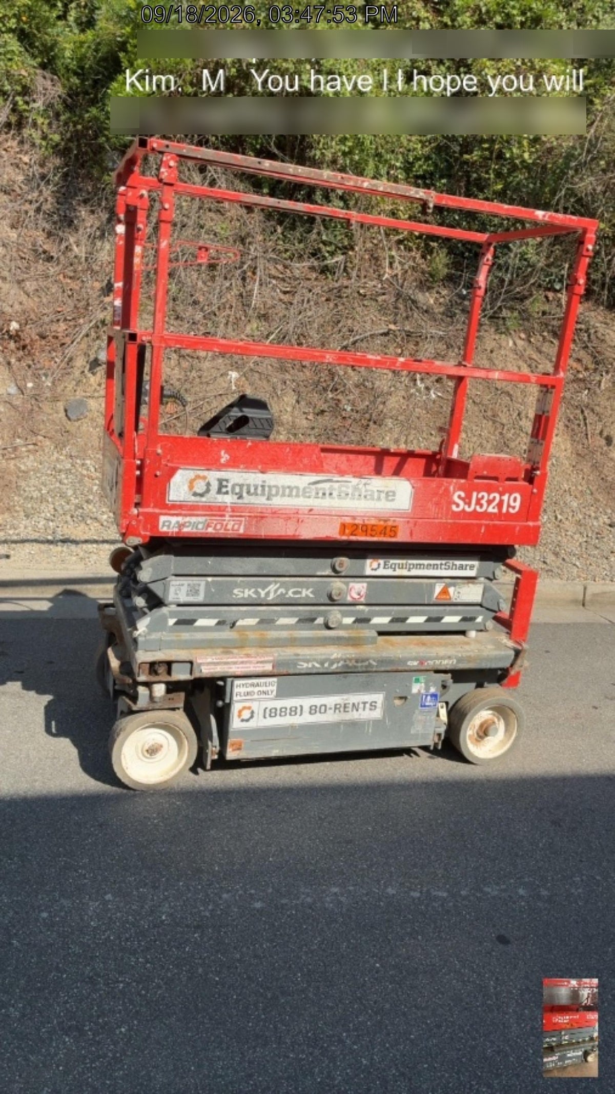 2021 SKYJACK SJ3219