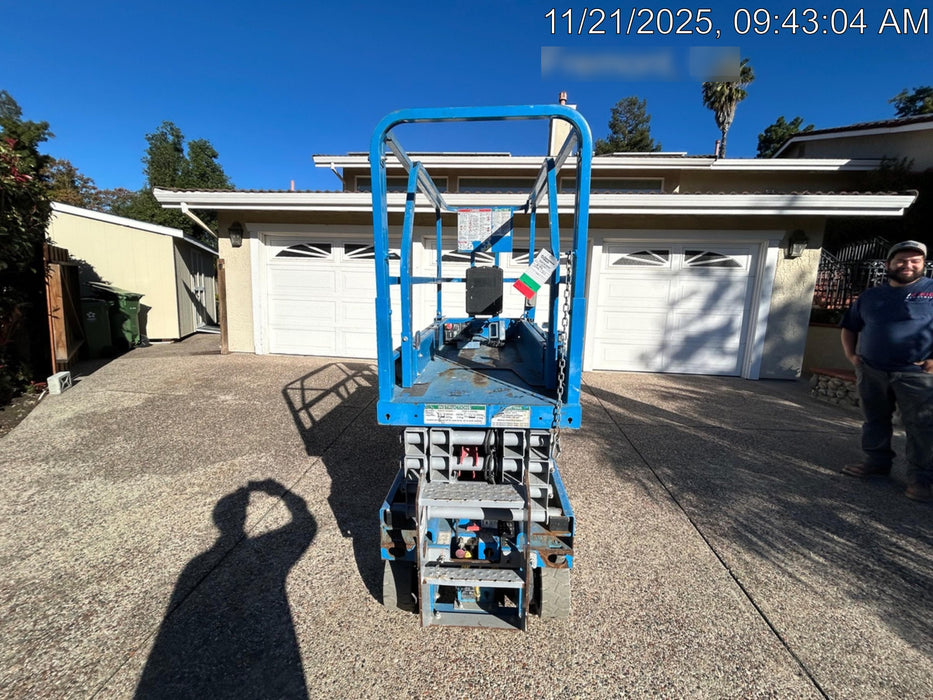 2020 Genie GS-1930 Fixed rails with chain entry gate - Pre A92.20, 800W Inverter