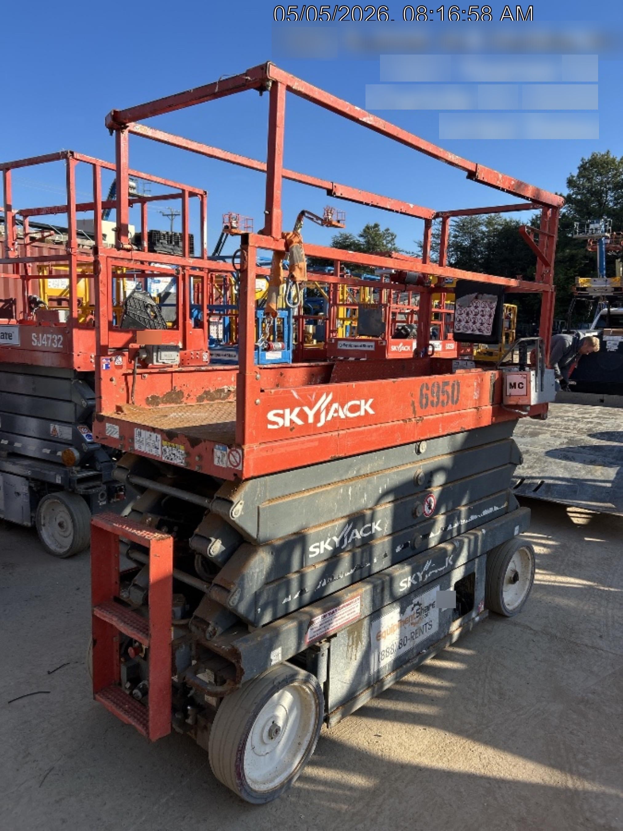 2018 Skyjack SJIII-3226 Skyjack SJIII3226 Scissor Lift w/Trojan Batteries