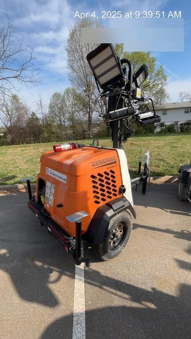 2023 Generac MLT2 Diesel, Flex Switch 120V Input, Powerzone Controller, 
(4) 320W LED Lights, 4kW Generator, 39.9 Gal Fuel Tank, 2" Ball, T3