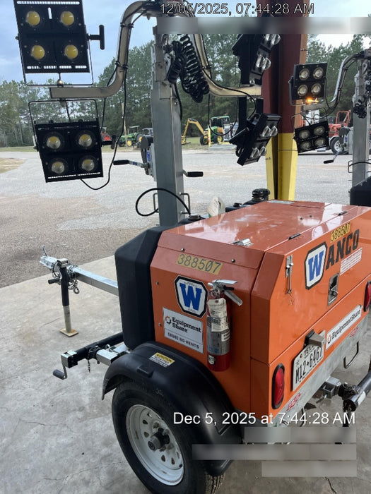 2024 Wanco WLTT-4MM4K Diesel, Deep Sea Controller, Shore Power Plug, Auto Start, (4) 350W LED Floodlights, 4kW Generator, 60 Gal Fuel Tank, 2" Ball, T3
