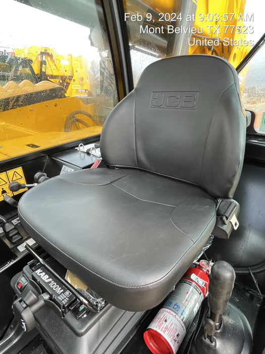 2024 JCB 512-56 74Hp Dsl, Cab/Heat/Air, FF Tires, LED WL, Bcn, L Hook, T3