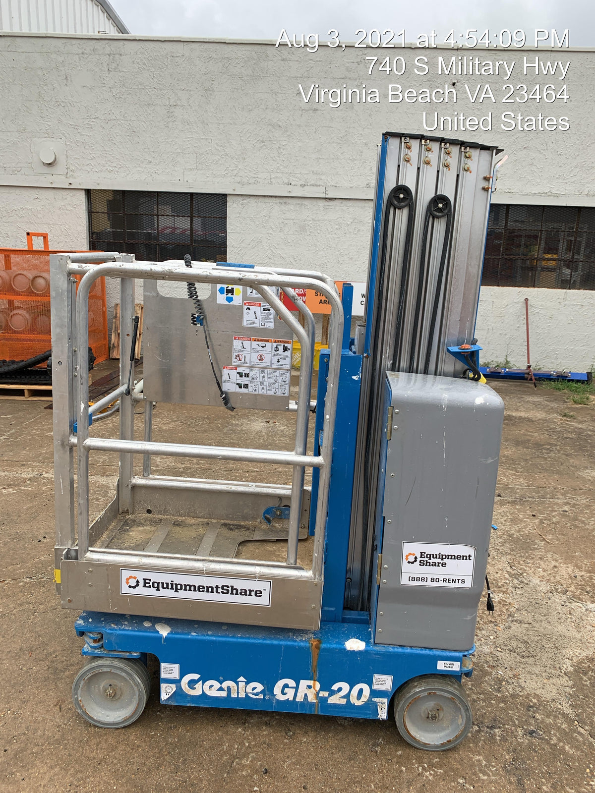 2021 GENIE GR-20
