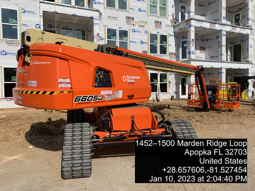 2022 JLG 660SJ Quad Track