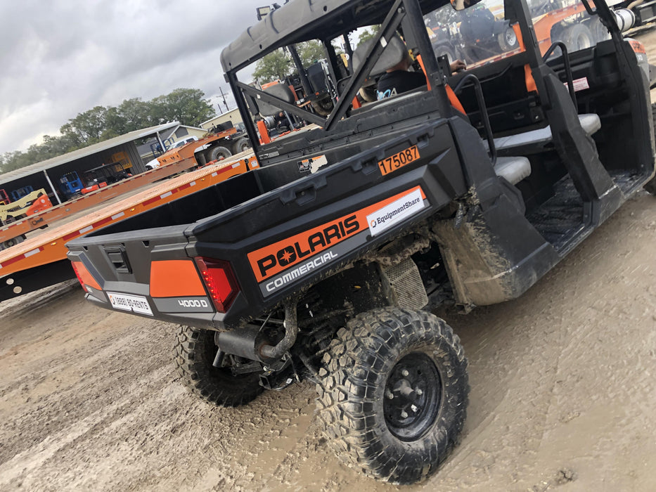 Polaris Pro XD 4000D AWD Canopy, Diesel, 4-6 Passenger, LED Strobe, Rearview Mirror
