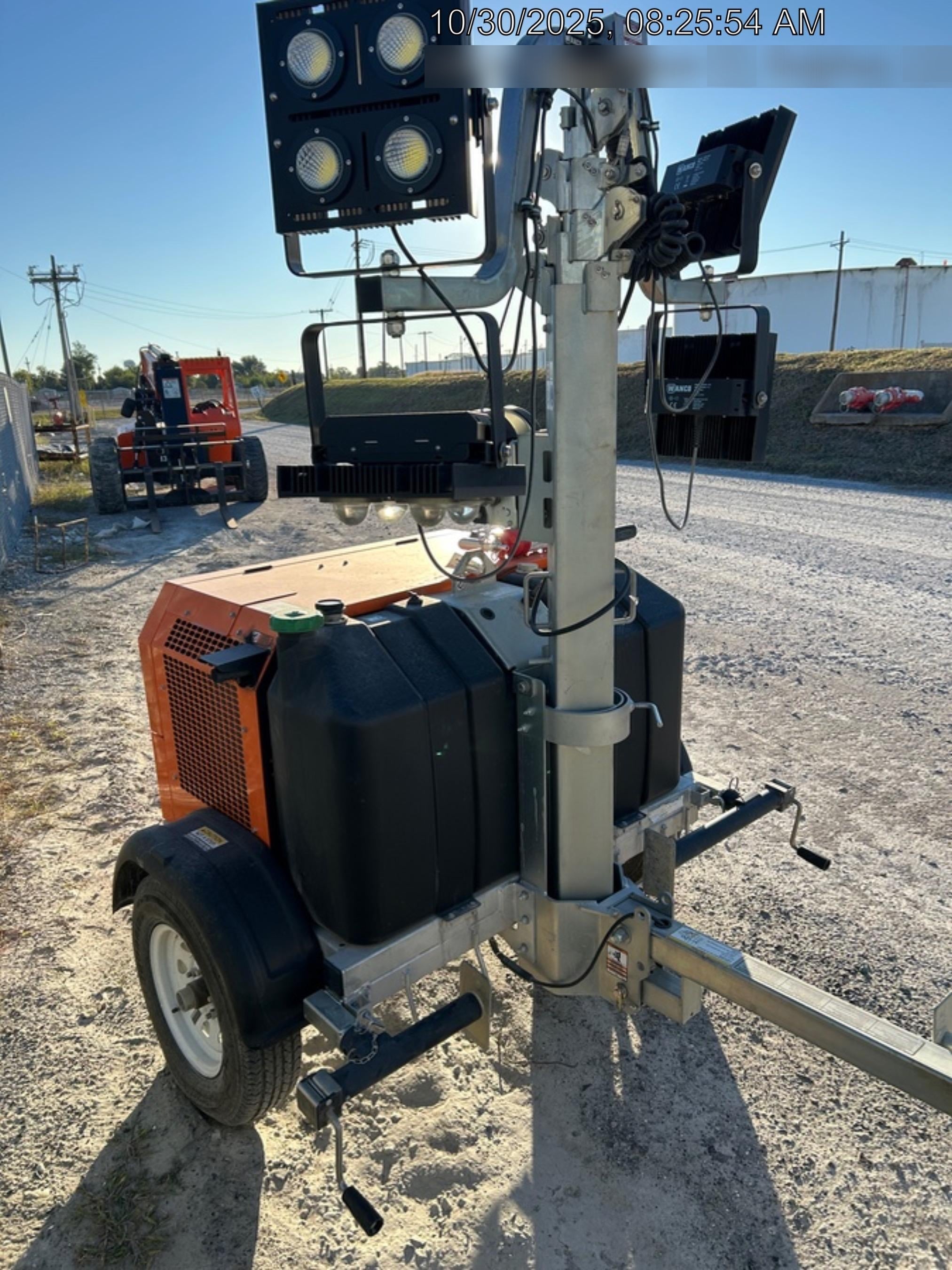 2024 Wanco WLTT-4MM4K Diesel, Deep Sea Controller, Shore Power Plug, Auto Start, (4) 350W LED Floodlights, 4kW Generator, 60 Gal Fuel Tank, 2" Ball, T3