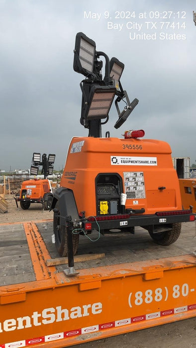 2024 Generac MLT2 Diesel, Flex Switch 120V Input, Powerzone Controller, 
(4) 320W LED Lights, 4kW Generator, 39.9 Gal Fuel Tank, 2" Ball, T3