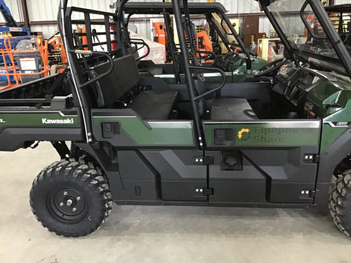 2019 Kawasaki Mule PRO-DXT Standard Options, Backup Alarm, Beacon, Plastic Hard Top, Poly Windshield, Horn Kit