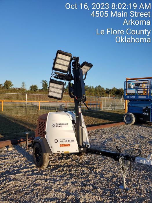 2023 Generac MLT2 Diesel, Flex Switch 120V Input, Powerzone Controller, (4) 320W LED Lights, 4kW Generator, 39.9 Gal Fuel Tank, 2" Ball, T3