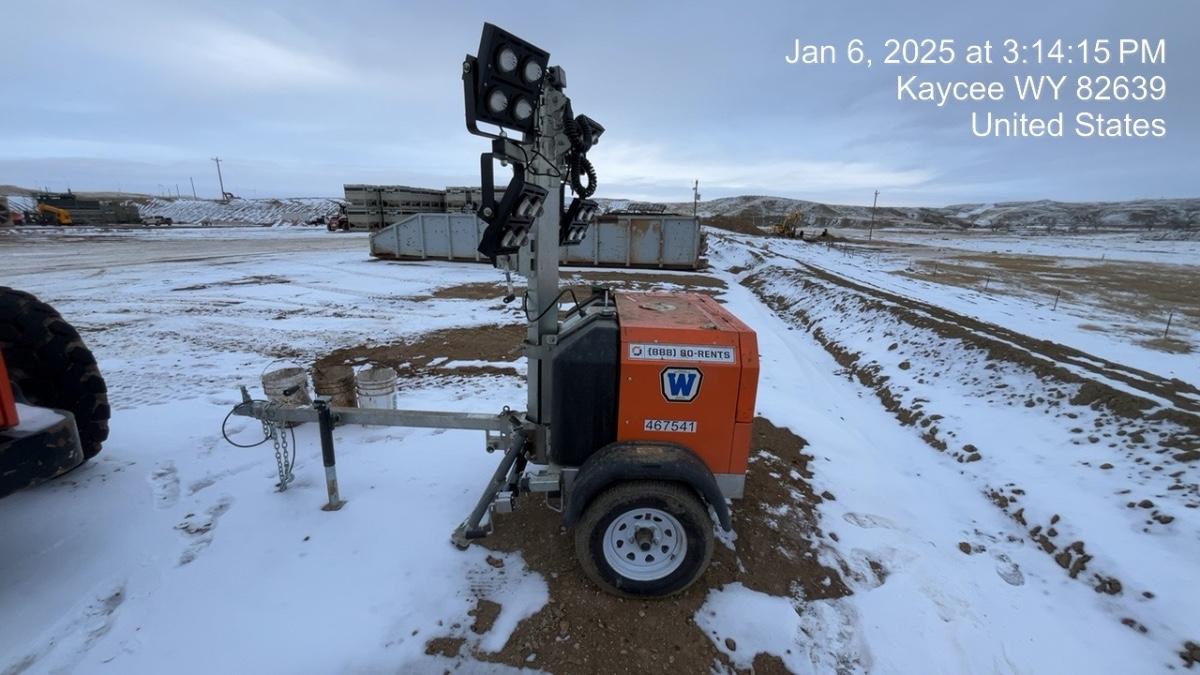 2024 Wanco WLTT-4MM4K Diesel, Deep Sea Controller, Shore Power Plug, Auto Start, (4) 350W LED Floodlights, 4kW Generator, 60 Gal Fuel Tank, 2" Ball, T3