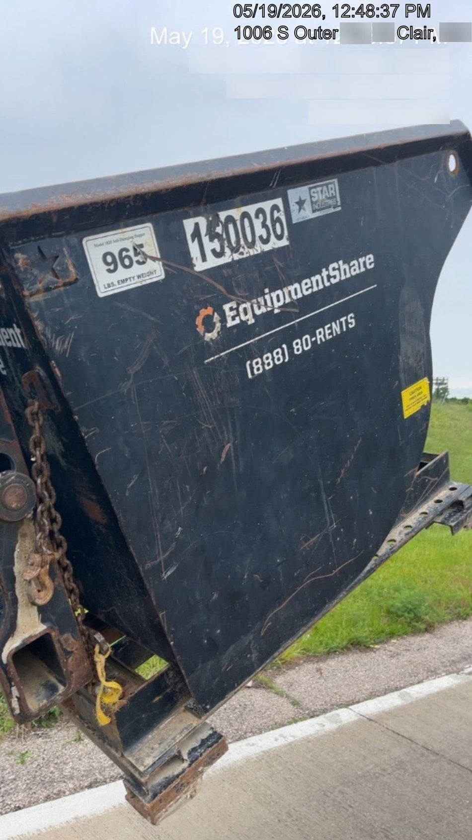 2021 STAR INDUSTRIES M-1820 - Self-Dump Hopper