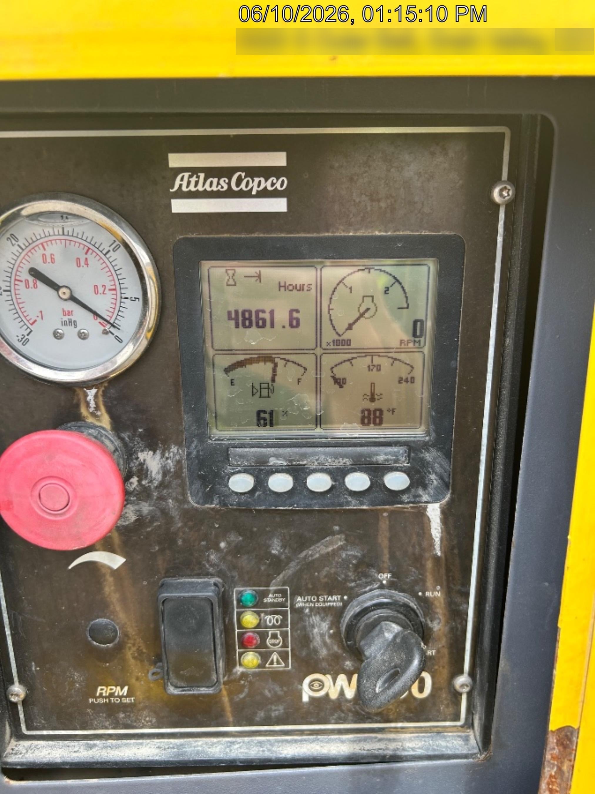 2020 ATLAS COPCO PAS 100 HF CS Enclosed