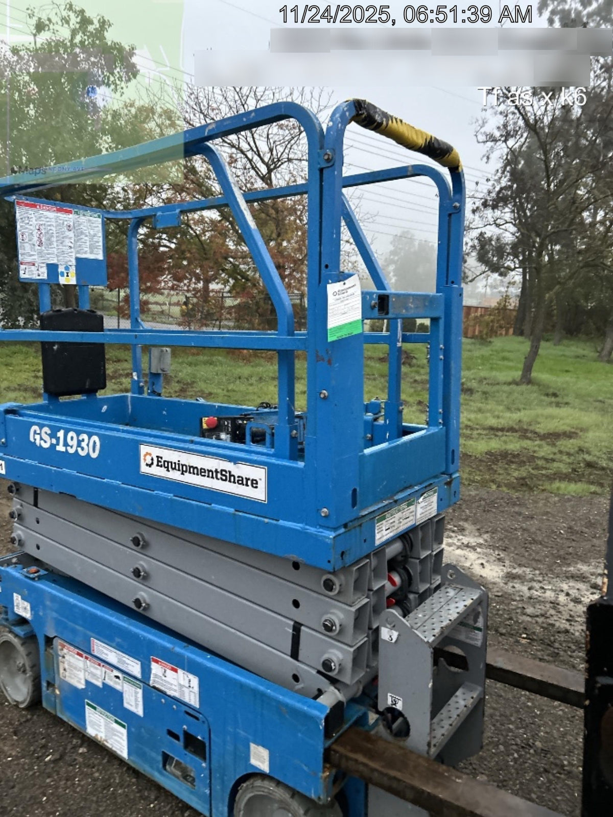 2019 Genie GS-1930 Half Height Swing Gate, 800W Inverter